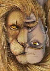 Homme lion