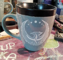 Tasse Tango -issue du roman illustré "Le temps d'un Tango" -image originale ©Vyrhelle