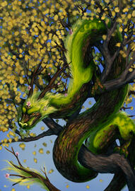 2024 Dragon de bois
